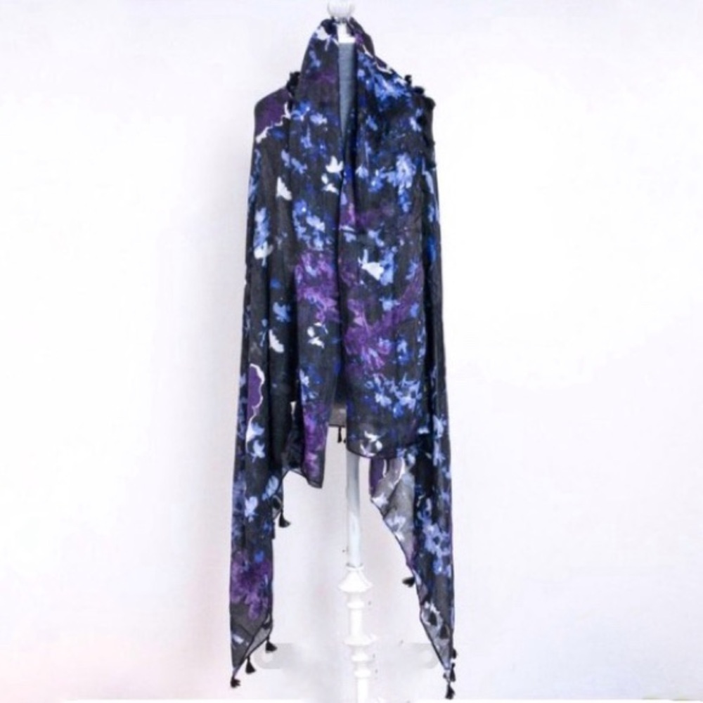 Peter Som Dream Floral Sarong Meteorite Coverup NEW in Packaging GREAT GIFT!